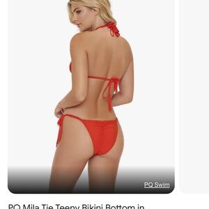 NWT PQ bikini bottoms